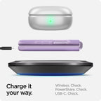 Spigen Thin Fit Case Designed for Apple Samsung Z Flip 3 (2021) - Shiny Lavender — product image 6