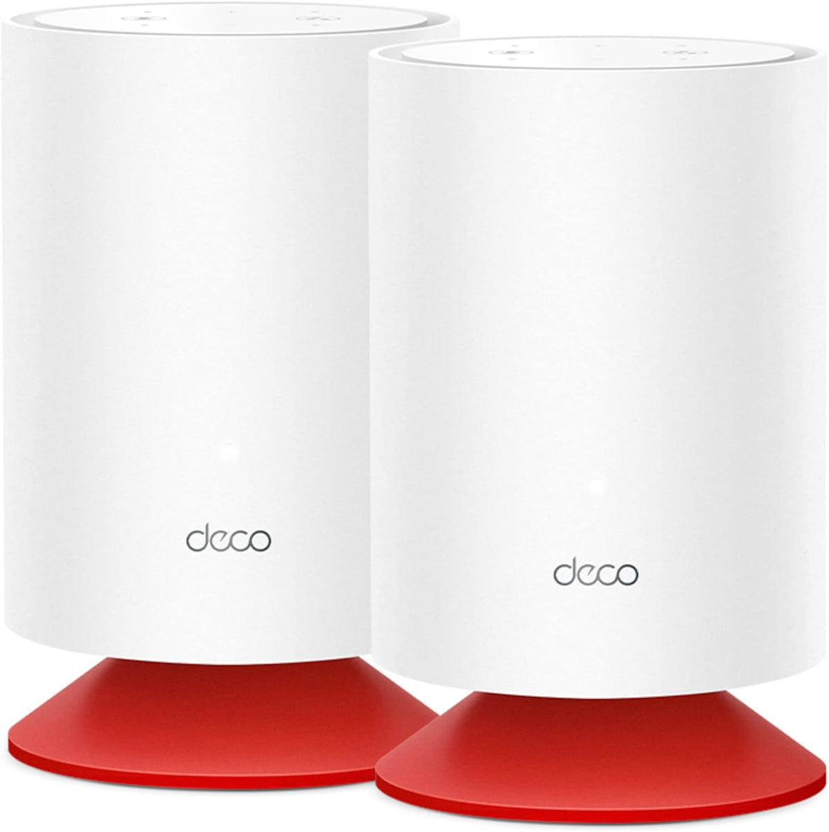 TP-Link Deco Voice X20 2 pack Wifi 6 Booster, AX1800 Whole Home Mesh Wi-Fi Router, Dual-Band internet booster, Gigabit Ports, Extended Coverage up to 4000 ft2, HomeShield, Works with Alexa