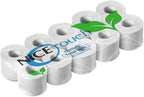 Nice Touch 2-Ply Plain Toilet Rolls, 100 X 400 Sheets Extra Saving Tissue Rolls - 40000 Premium 2-Ply Sheets — additional view 3