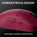 Logitech G PRO 2 LIGHTSPEED Gaming Mouse — Magenta