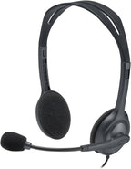 Logitech H111 Headset — Black/Silver