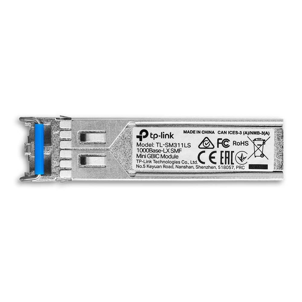 TP-Link MiniGBIC Module, IEEE 802.3z, CSMA/CD, TCP/IP, 1310nm Wave Length, 3.3V Power Supply, 9/125 um Single-mode (SM311LS)