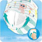 Pampers swim diapers, splash size 5-6, carry pack 1 pack