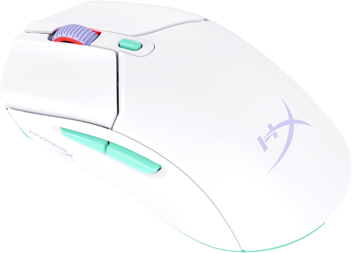 HyperX Pulsefire Haste 2 Core Wireless — White — main product image
