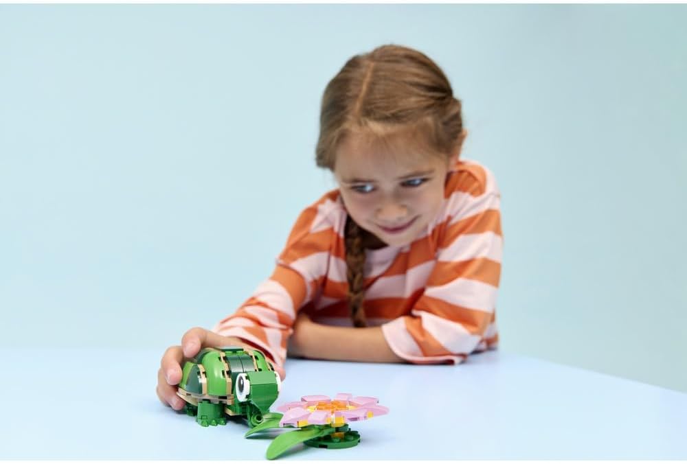 LEGO Creator 3in1 Turtle with a Water Lily Flower 31377 — image 8