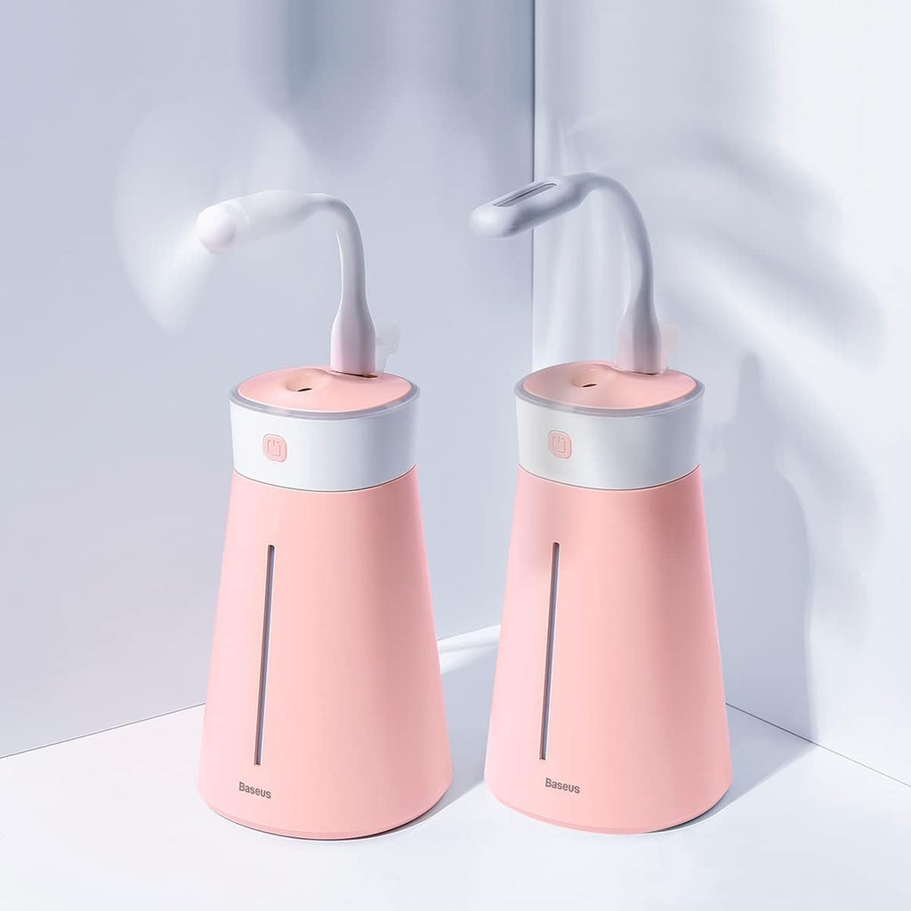 Baseus Mini Car USB Humidifier 380ml — Pink