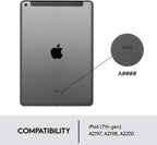 Logitech Combo Touch Keyboard Case for iPad 7th Gen — Graphite