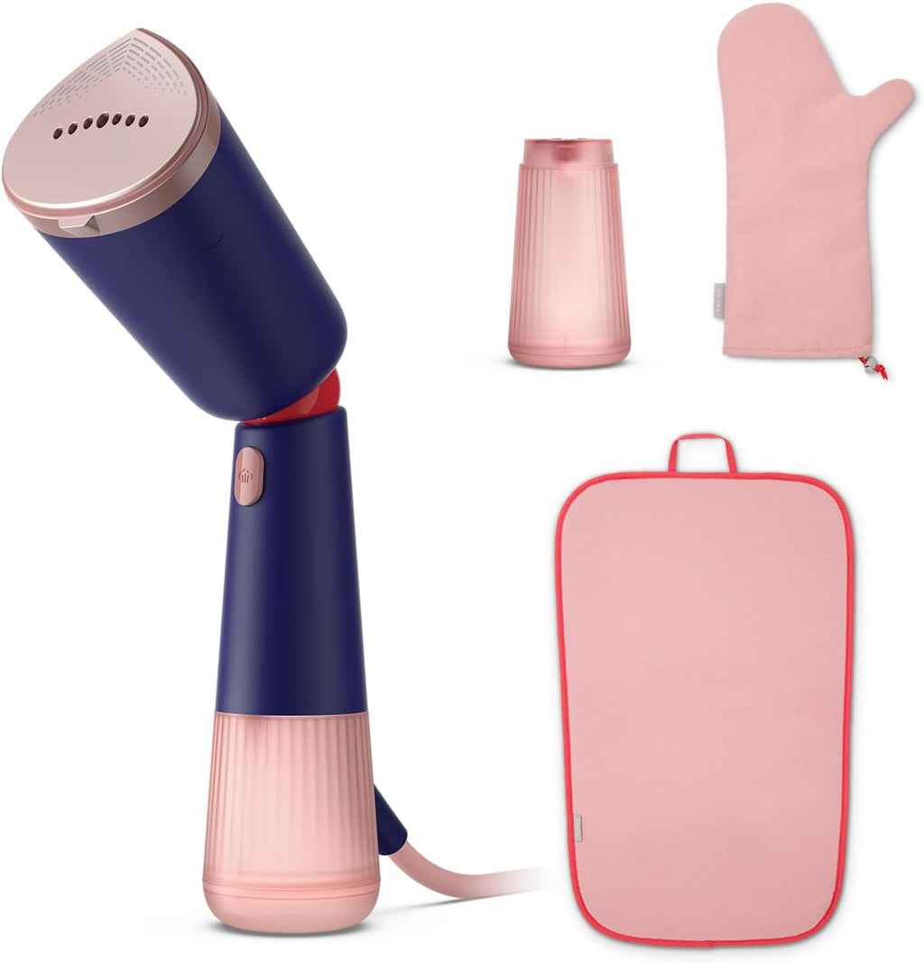 Philips Handheld Iron 1400W, 24g/min Continuous Steam, Ready in 35 Seconds — Marine Blue