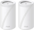 TP-Link Deco BE65(2-pack), BE9300 Mbps, 4 × 2.5 Gbps Ports, 320 MHz Channels, Works on a 6 GHz Band, Connectivity up to 200 Devices, VPN, WPA3, Tri-Band Wi-Fi 7 Mesh System