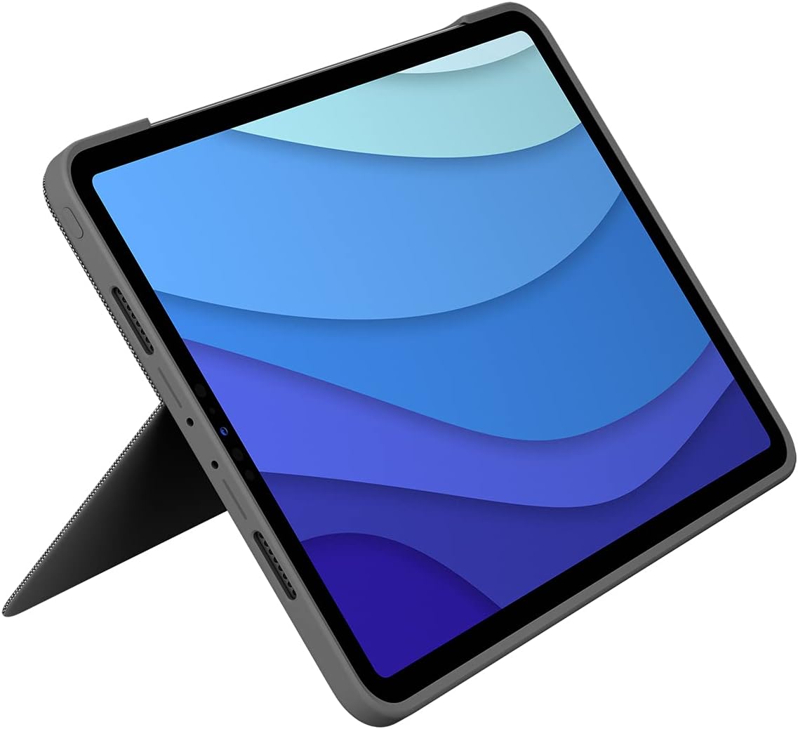 Logitech Combo Touch Keyboard Case for iPad Pro 11-inch 1st / 2nd / 3rd / 4th Gen — Grey