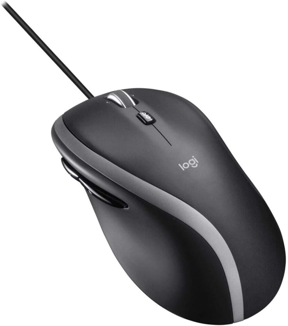 Logitech M500S Wired Mouse — Grey