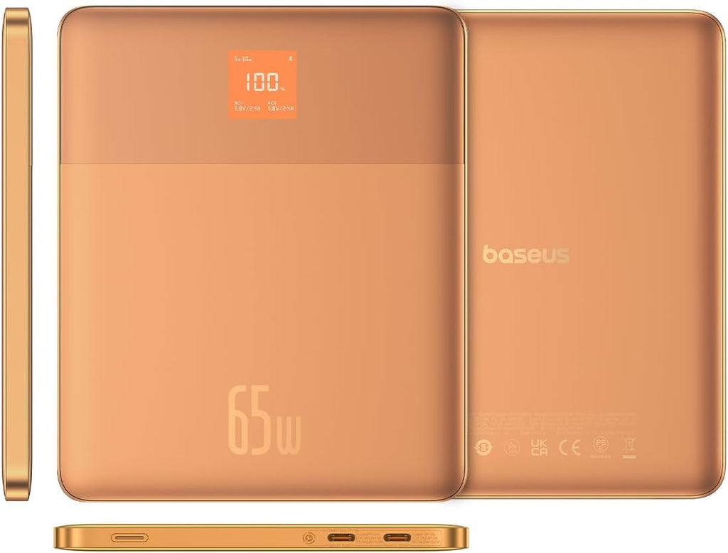 Baseus Blade 2 Laptop Power Bank 12000mAh 65W — Orange