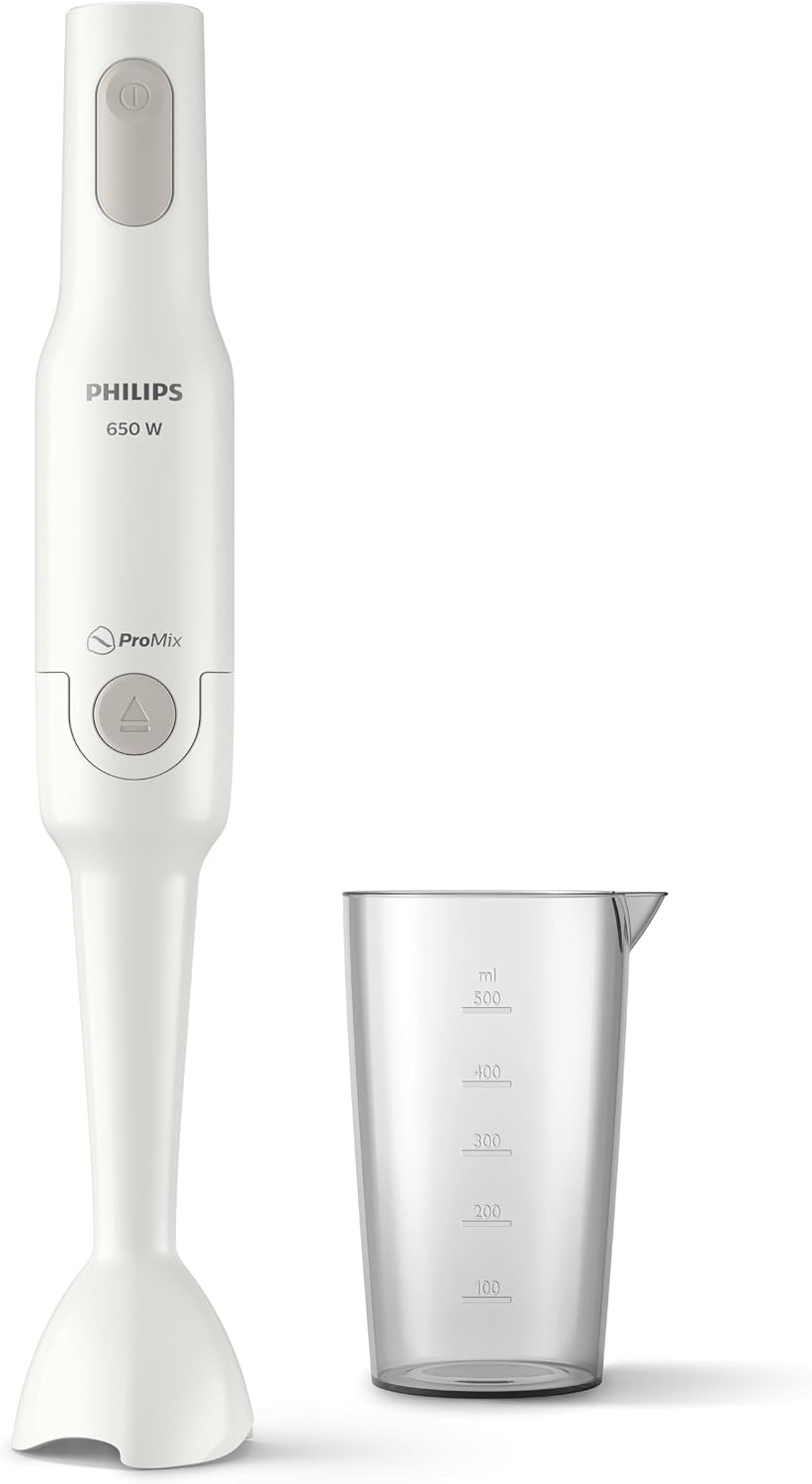 Philips HR2531/01 ProMix Hand Blender, 650W, White — White