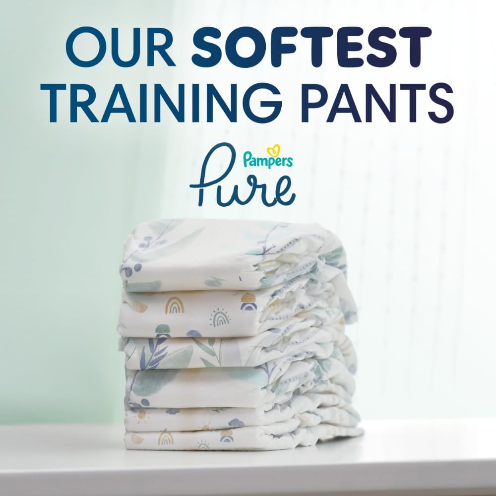 Pampers Pure Protection Training Underwear Size 4 2T-3T 60 Count