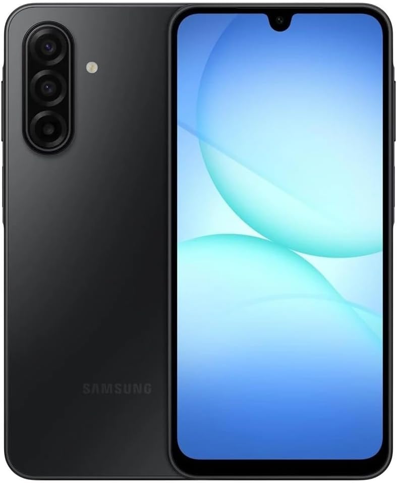 Samsung Galaxy A17 5G (International Version) – 128GB Storage, 4GB RAM, Dual SIM, Factory Unlocked Android Smartphone, 6.7" Display, 50MP OIS Camera – Black