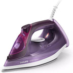 Philips Steam Iron 2600W, 40g/min Continuous Steam, 200g Steam Boost — Purple