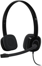 Logitech H151 Headset — Black