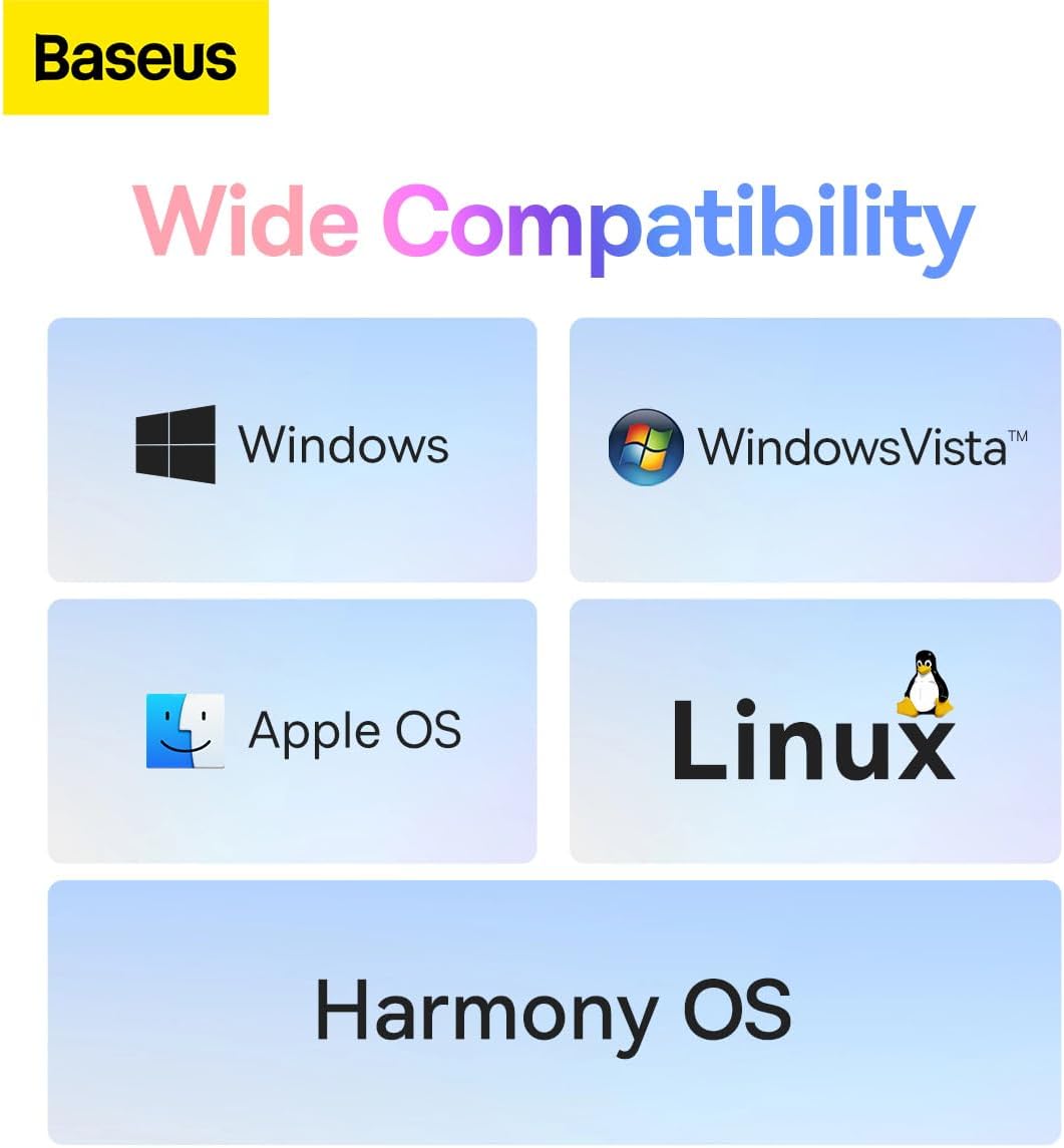 Baseus Mouse Tri-Mode Wireless Bluetooth for Laptop and Desktop PC A Simple Wireless Bluetooth Mouse — Modern — Grey