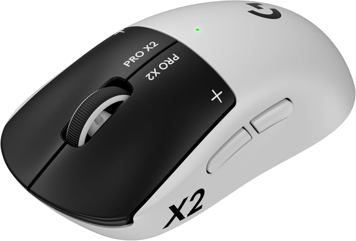 Logitech G PRO X2 SUPERSTRIKE Gaming Mouse — Black/White