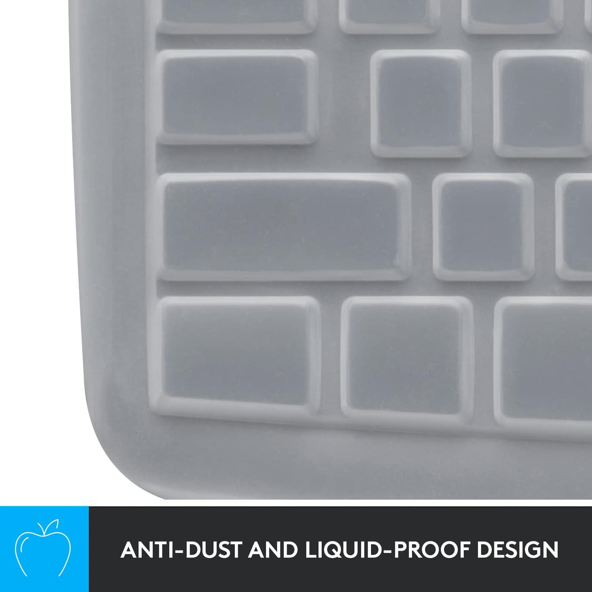 Logitech Protective Keyboard Cover for K120 and MK120 — White