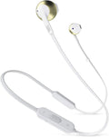 JBL Tune 205BT Wireless In-Ear Headphones — White/Gold