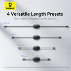 Baseus Free2Pull Retractable USB-C to Lightning Cable 20W — 1m — Black