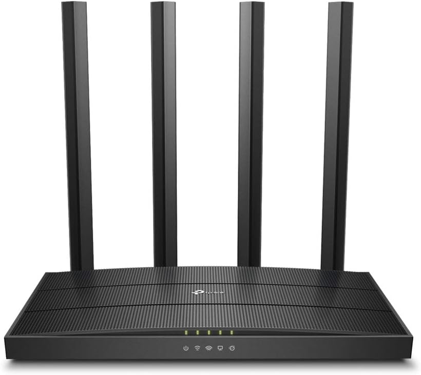 TP Link AC1900 Smart WiFi Router Archer C80 High Speed MU MIMO Wireless Router, Dual Band, Gigabit Beamforming, Smart Connect, Parental Controls, Black