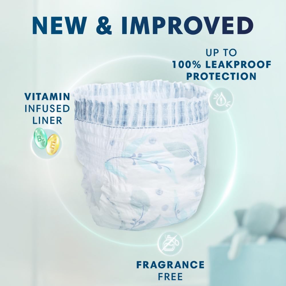 Pampers Pure Protection Training Underwear Size 4 2T-3T 60 Count