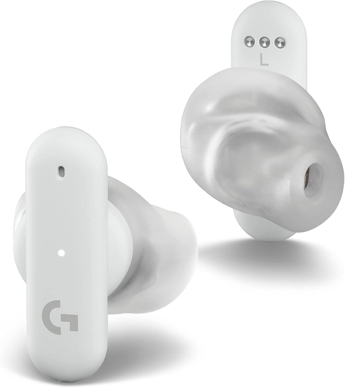 Logitech G FITS True Wireless Gaming Earbuds — White