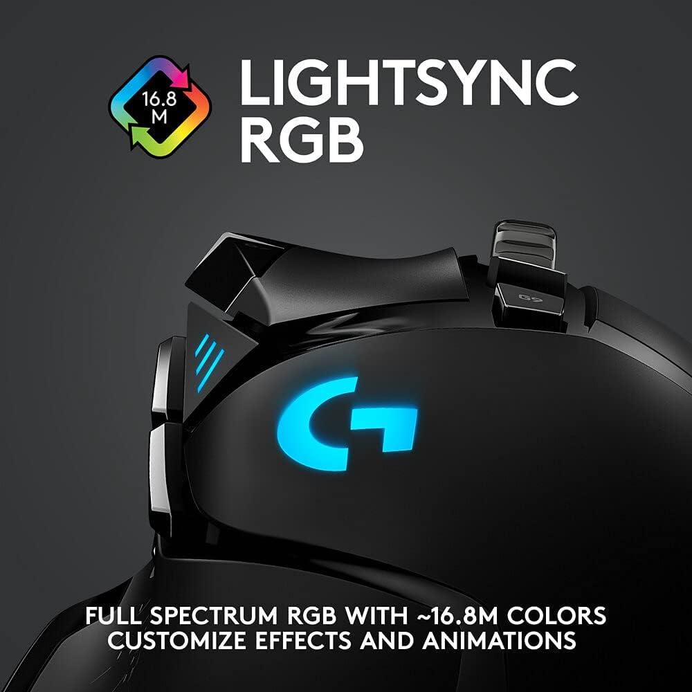 Logitech G502 Wireless Gaming Mouse — Black
