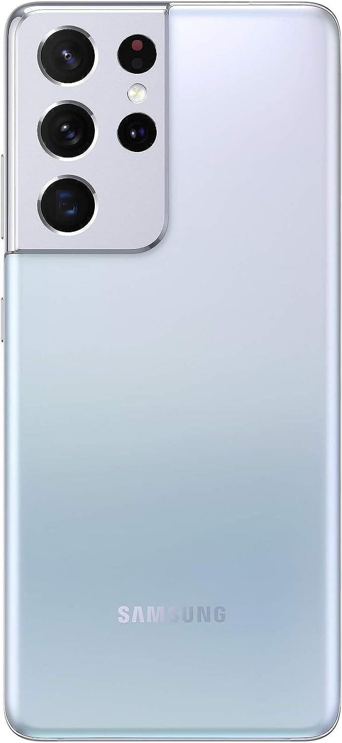 Samsung (Refurbished) Galaxy S21 Ultra 5G (G998B), 128GB 12GB RAM, Single Sim, Phantom Silver