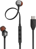 JBL Tune 310C USB-C Wired In-Ear Headphones — Black