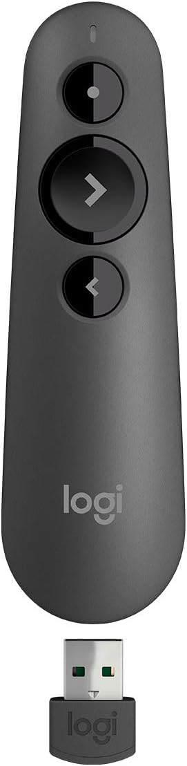 Logitech R500S Presentation Remote — Graphite