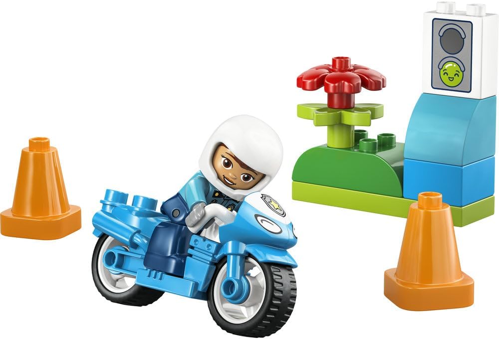 LEGO DUPLO Blue Police Motorcycle 10471 — image 10