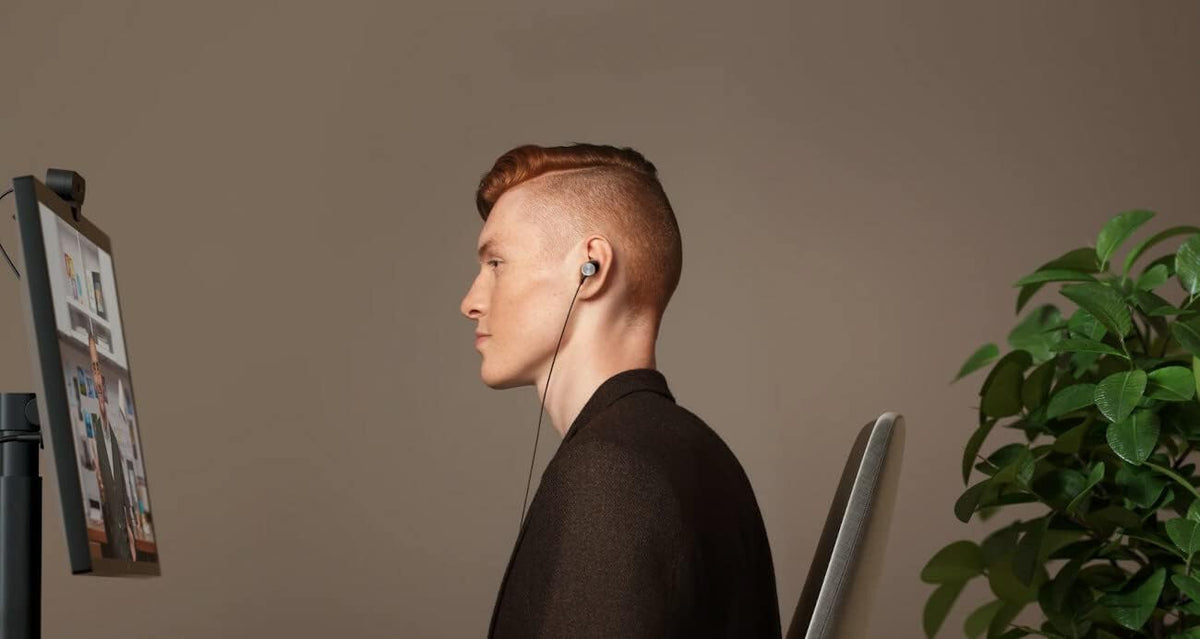 Logitech Zone Wired Earbuds — Graphite