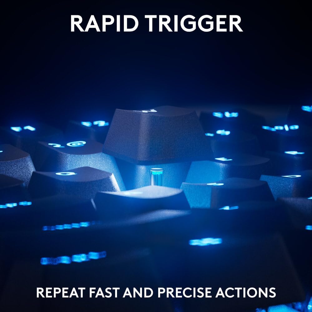 Logitech G PRO X TKL RAPID Wired Gaming Keyboard — Black