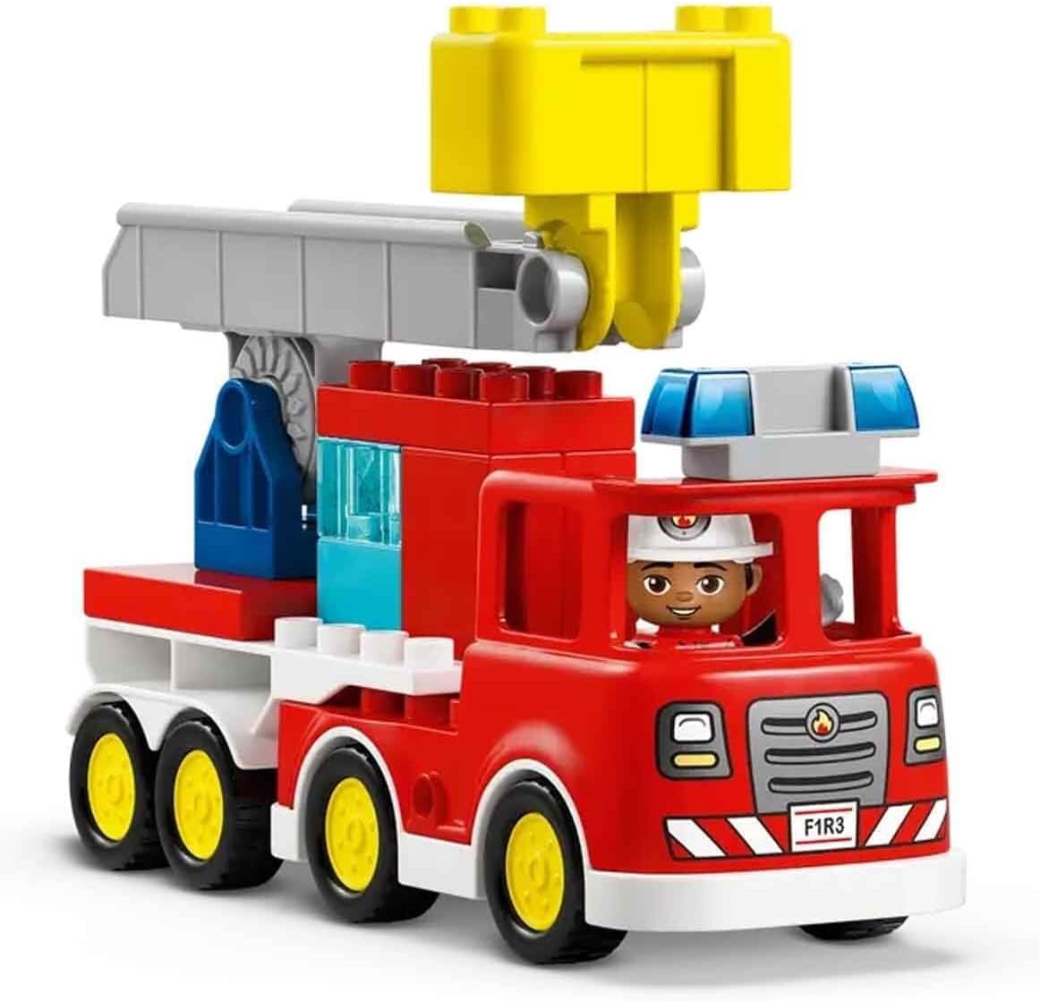 LEGO DUPLO Fire Engine with Hose and Firefighter 10473 — image 4
