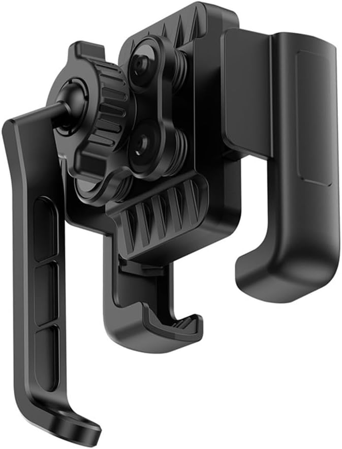 Baseus GoTrip Series Motorcycle & Bike Phone Mount , Universal 8-Claw Anti-Shake Smartphone Holder , 360° Rotatable, One-Hand Auto Clamp , Fits 5.7"-7.2" Phones