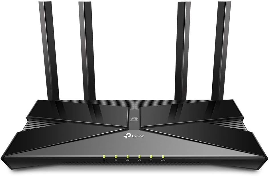 TP-Link AX3000 Smart WiFi 6 Router (Archer AX50) – 802.11ax, Gigabit Router, Dual Band, OFDMA, MU-MIMO, Parental Controls, Built-in HomeCare,Works with Alexa