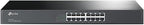 TP-Link TL-SF1016 Rackmount Fast Ethernet Netzwek Switch (16x 10/100Mbit/s Ports, Metallgehäuse, Plug&Play,)
