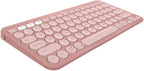 Logitech K380S Keyboard — Rose