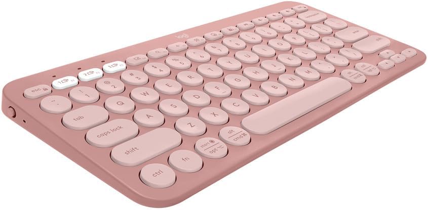 Logitech K380S Keyboard — Rose