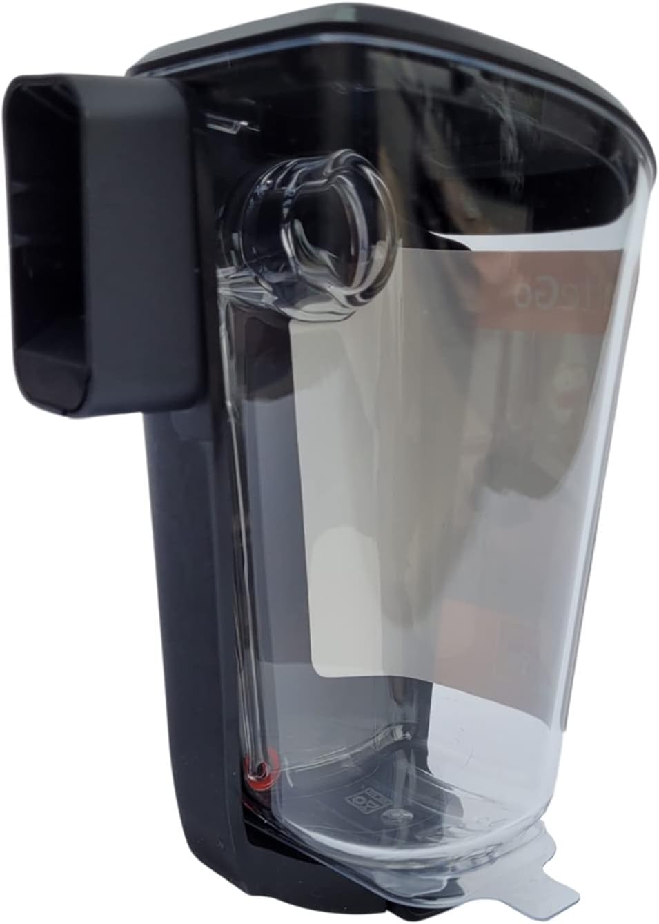 Philips Milk Container (Version C) for LatteGo Coffee Maker, Black, Silver, Transparent — Black, silver, transparent
