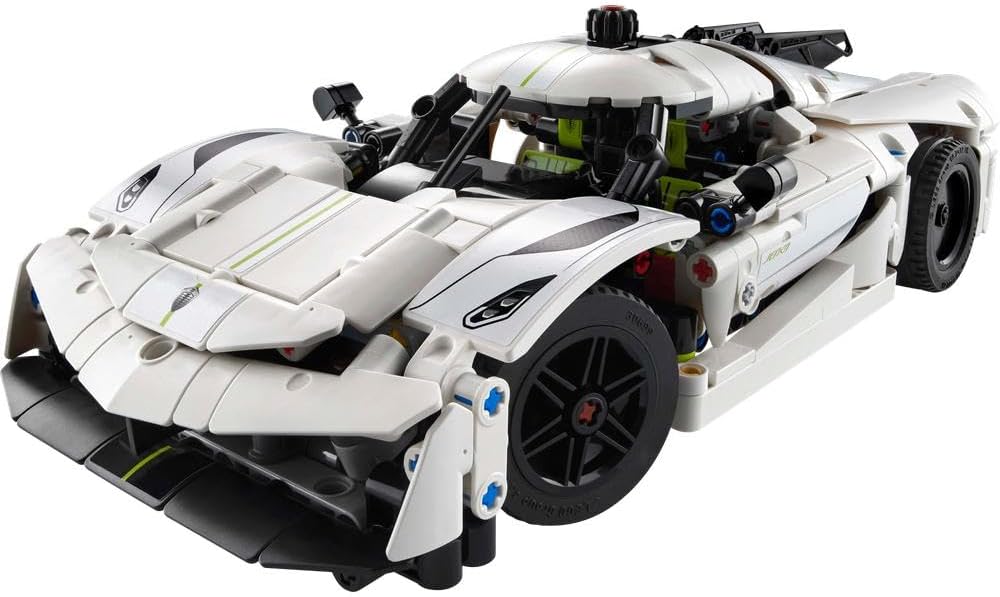 LEGO Technic Koenigsegg Jesko Absolut White Hypercar 42184 — image 7