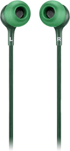 JBL Live 100 Wired In-Ear Headphones — Green