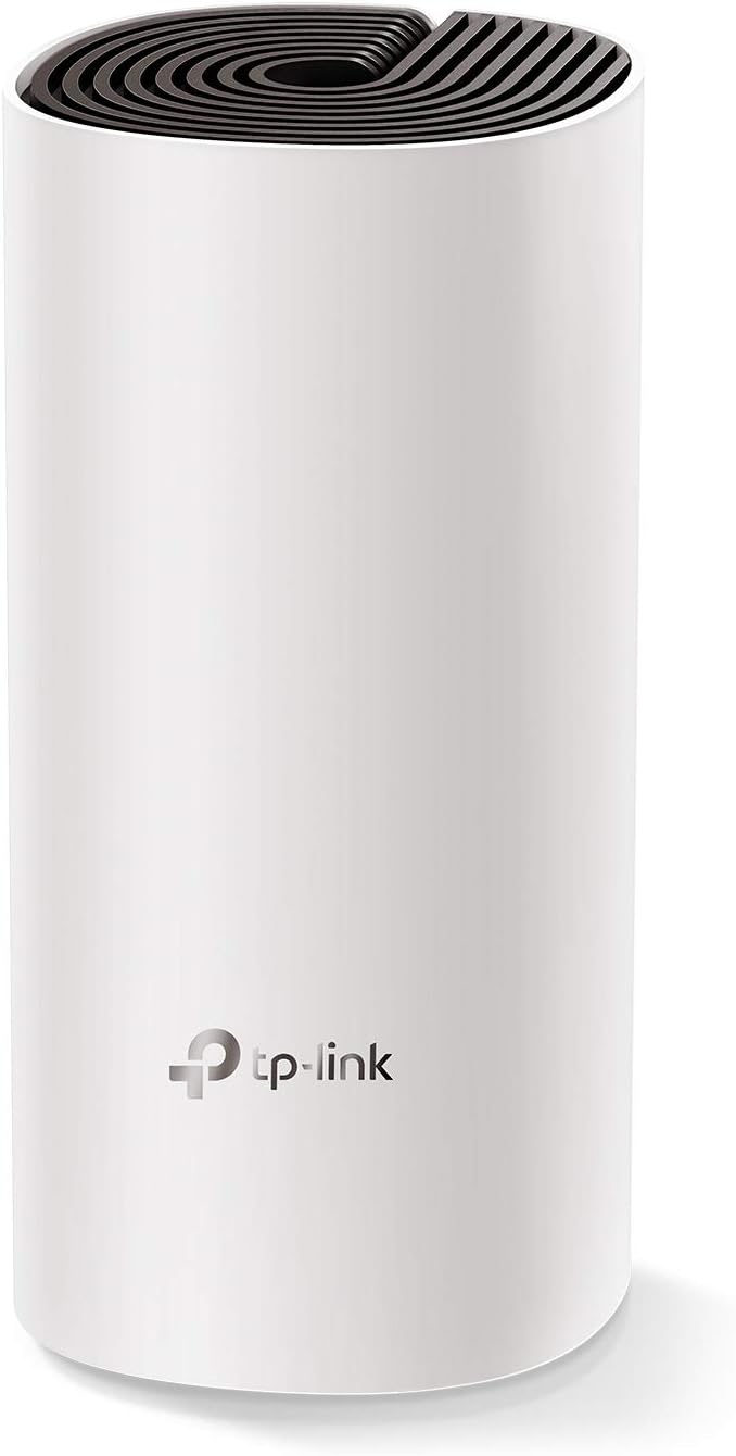 TP-Link Deco Whole Home Mesh WiFi Router - Dual Band Gigabit Wireless Router, Supports Beamforming, MU-MIMO, IPv6 and Parental Controls, Up to 2,000 sq. ft. Coverage(Deco M4 1-Pack)