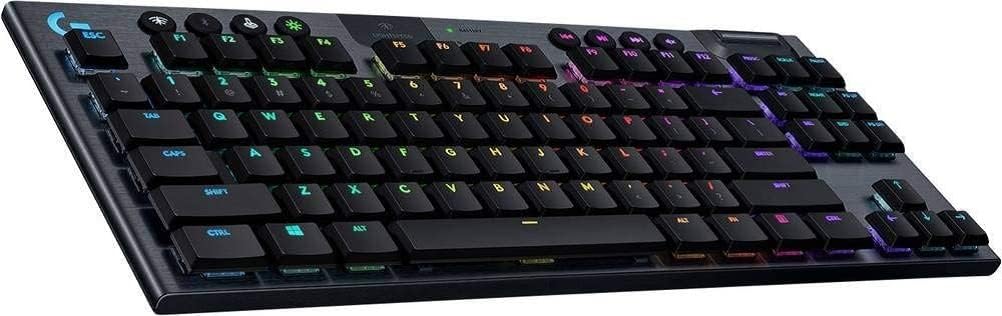 Logitech G915 TKL Wireless Gaming Keyboard — Black