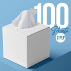 Nice Touch Facial Tissue - 2-Ply X 48 Cube Boxes of 100 Sheets Each - 4800 Premium Soft Feel and Absorbent Tissues — additional view 4