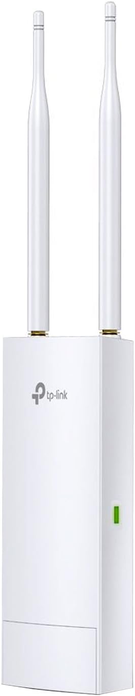 TP-Link N300 Wireless Outdoor Access Point, Waterproof, Ideal for Garden Wi-Fi, Support Passive PoE, Flexible Installation, Simply Managed by Free EAP Controller Software (EAP110-Outdoor)