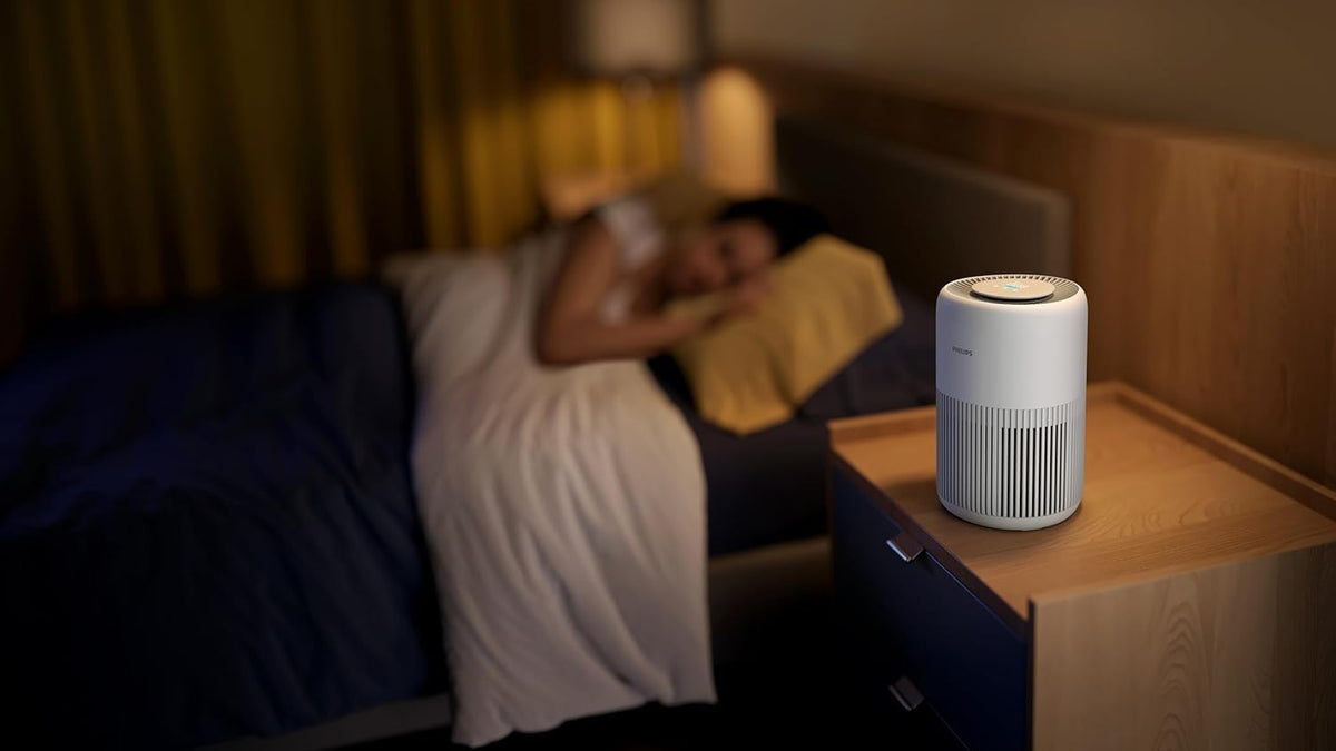 Philips AC0920/10 PureProtect Mini 900 Air Purifier, 21W, White — White